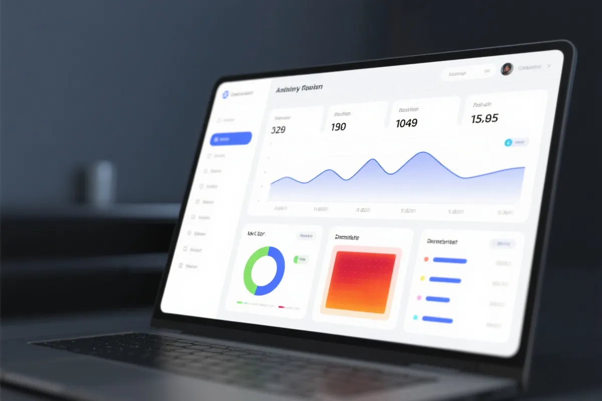 数据面板示意图